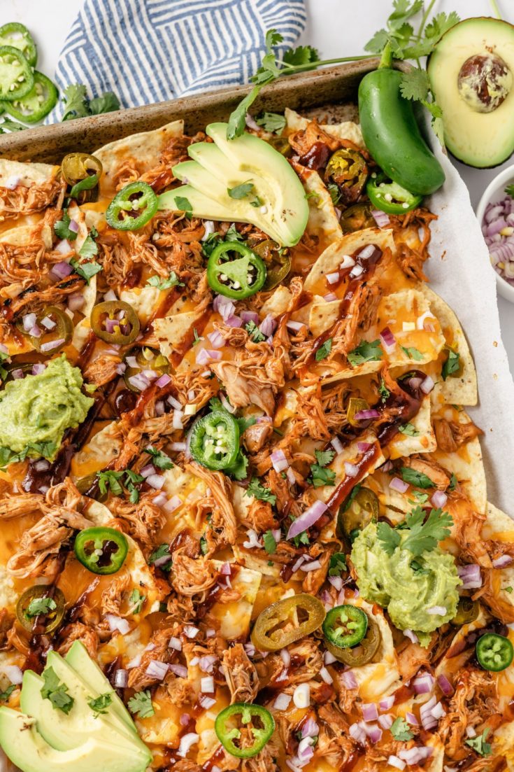 BBQ Chicken Nachos Great Chicken Recipes