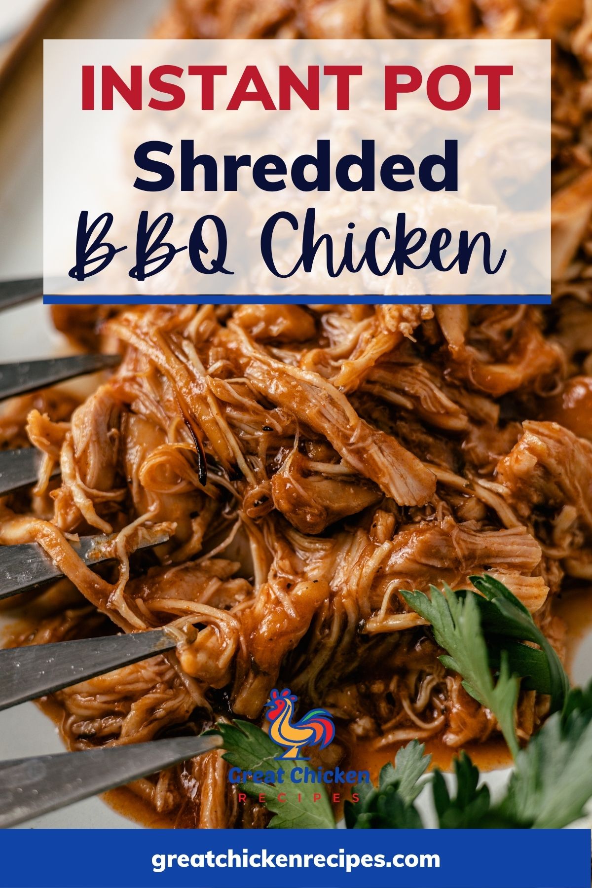 Instant Pot Shredded BBQ Chicken - Great Chicken Recipes