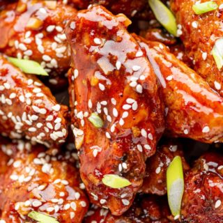 close up look of Sweet Chili Wings