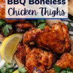 poster of the best BBQ Boneless Chicken Thighs