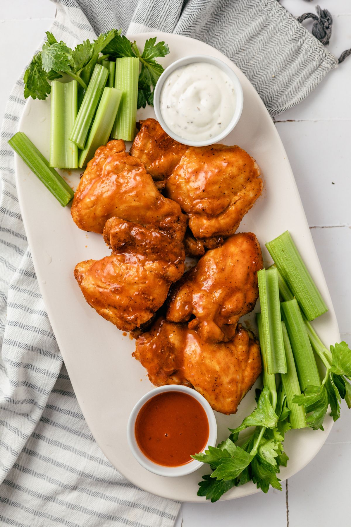 Buffalo Chicken Thighs