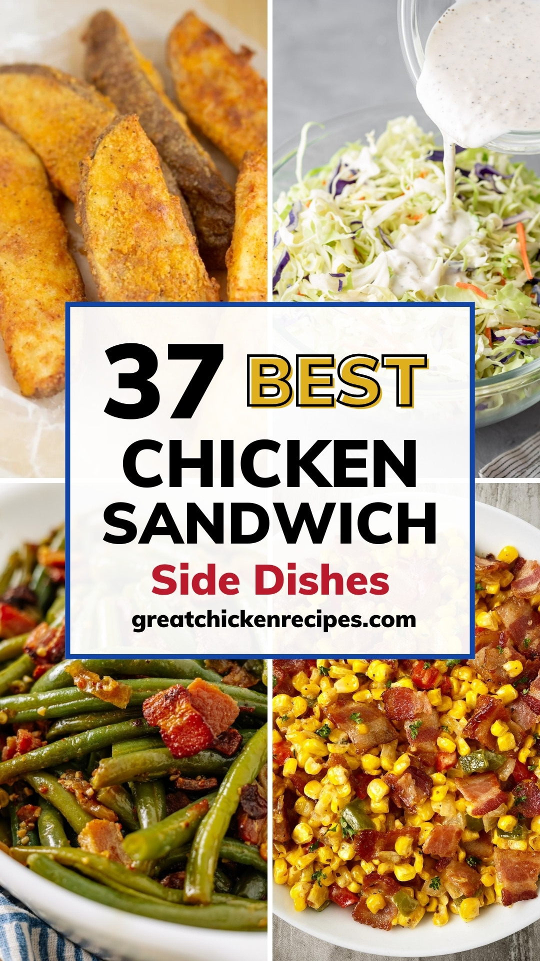 37 Best Chicken Sandwich Sides - Great Chicken Recipes