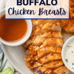 Buffalo Chicken Breasts pinterest image
